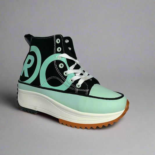 Platform Sneakers (Mint Green)