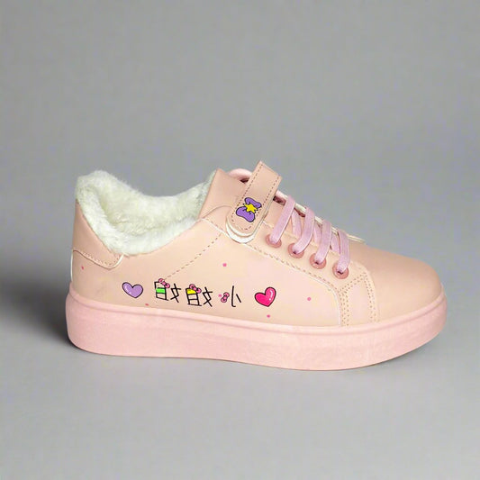 Fleece Sneakers Pink