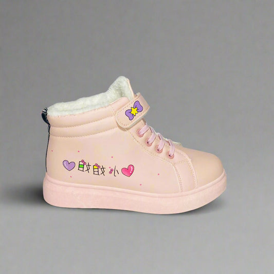 Fleece Shoes (Pink)