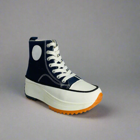 Platform Sneakers (Navy)