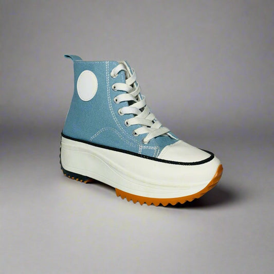 Platform Sneakers (Blue)