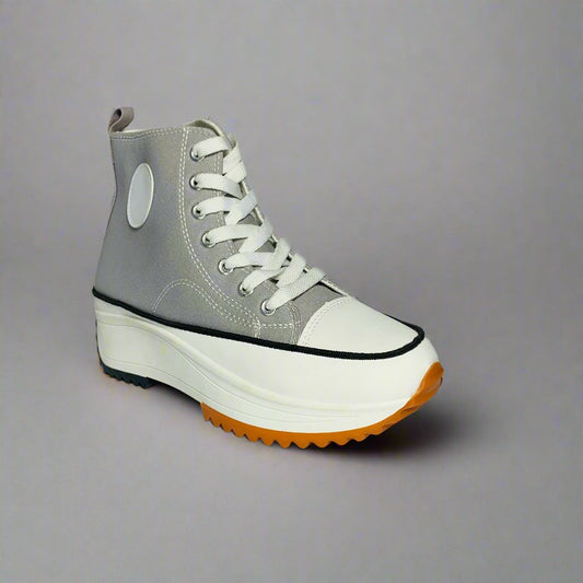 Platform Sneakers (Grey)