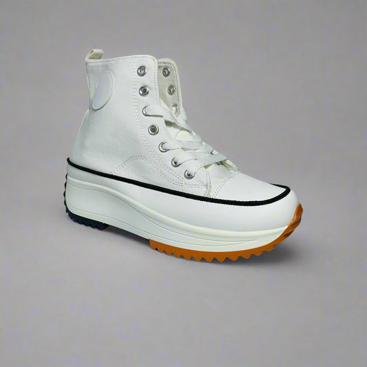 Platform Sneakers (White)