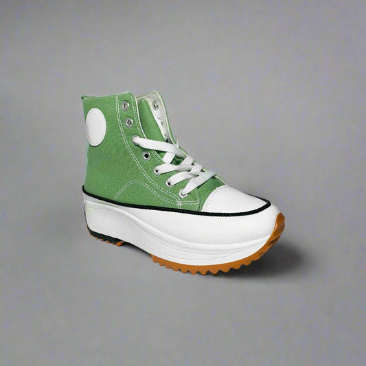 Platform Sneakers (Green)